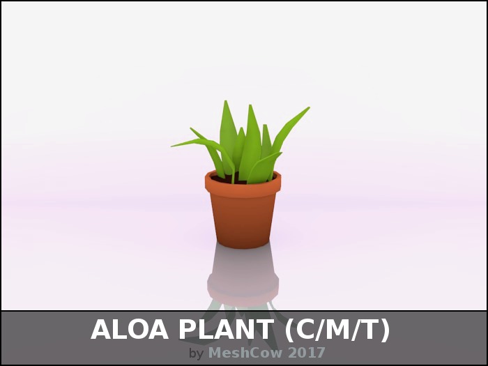 Plant 1 (C/M/T) by MeshCow 2017