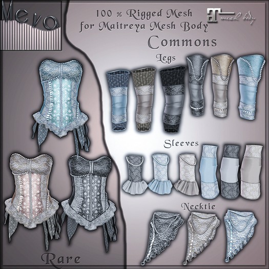 Meva Bridget Necktie Blue Box