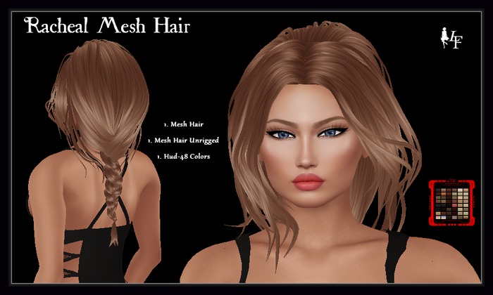 *LF*  Racheal Mesh Hair /48Colors Hud Driven