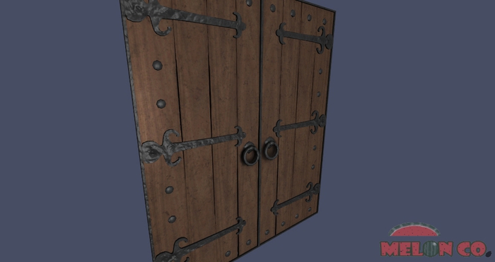 [Melon Co.] Medieval Door