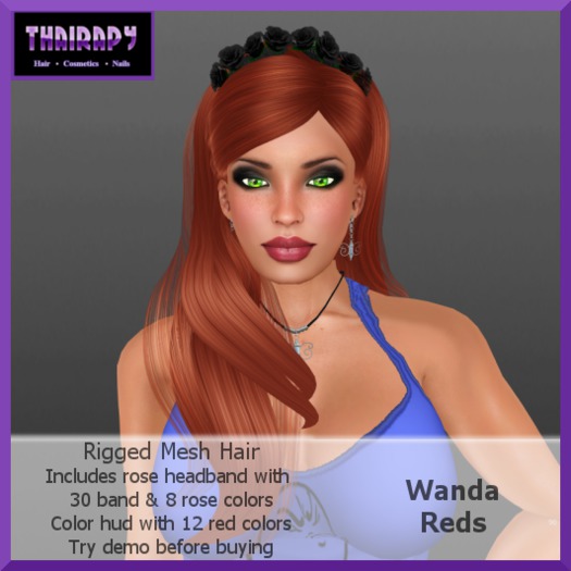 tHAIRapy Wanda Hair Reds - Wear