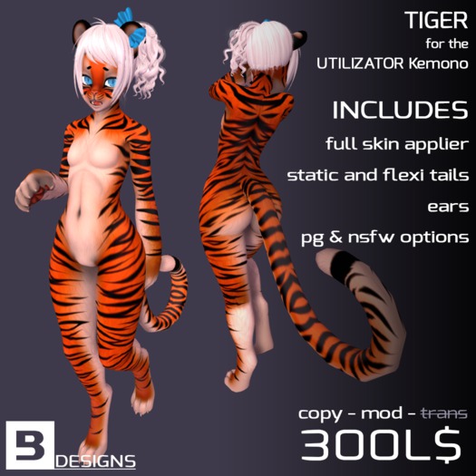 [b] Kemono Tiger - Orange