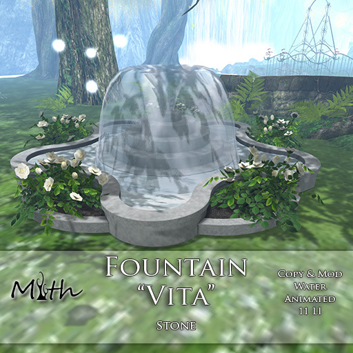 Myth - Fountain "Vita" Stone