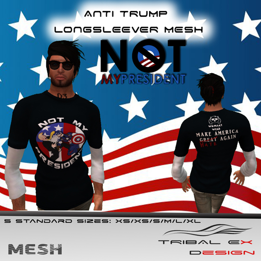 Long Sleever Anti Trump TX