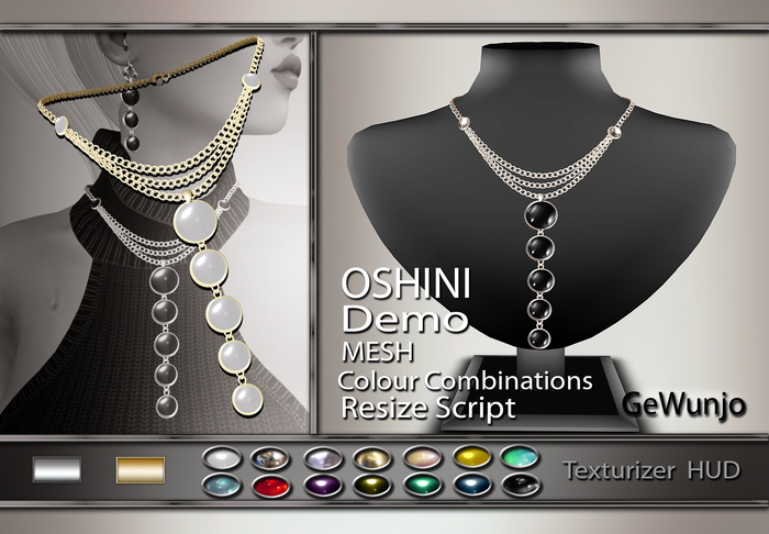 GeWunjo : OSHINI necklace DEMO