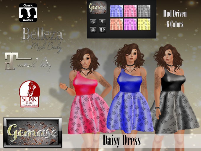 Gemase Designs - Daisy Dress - Wear Me