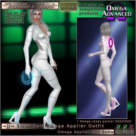 ~JJ~ Siren Outfit (Basic) for Omega Application
