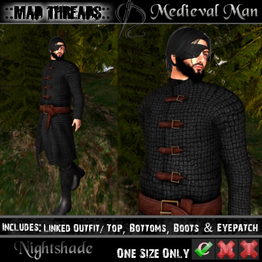 [MC] The Medieval Man - Nightshade (Boxed)