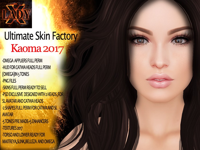 Lady X-Kaoma 2017-Ultimate Skin Factory