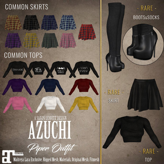 [Azuchi] Piper Top Purple EP