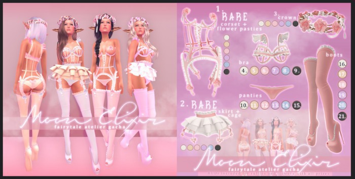 Moon Elixir - Fairytale Atelier - 11 - Lara - Panties - Faun