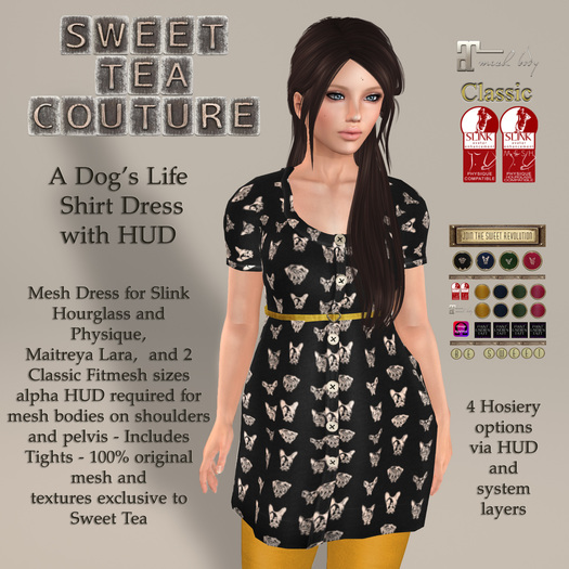 Sweet Tea A Dog's Life Shirt Dress (add me )