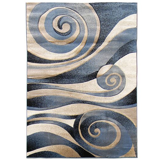 Blue wave Rug 