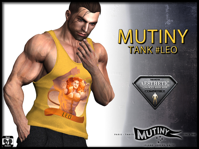 MUTINY TANK #LEO (NIRAMYTH) - AESTHETIC