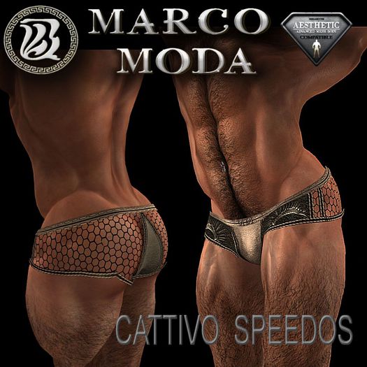 MM  CATTIVO SPEEDOS GOLD
