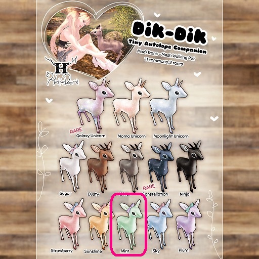 +Half-Deer+ Dik-Dik - Mint 1