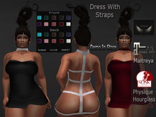 .::Arkan::. Dress With Straps {Fitmesh}