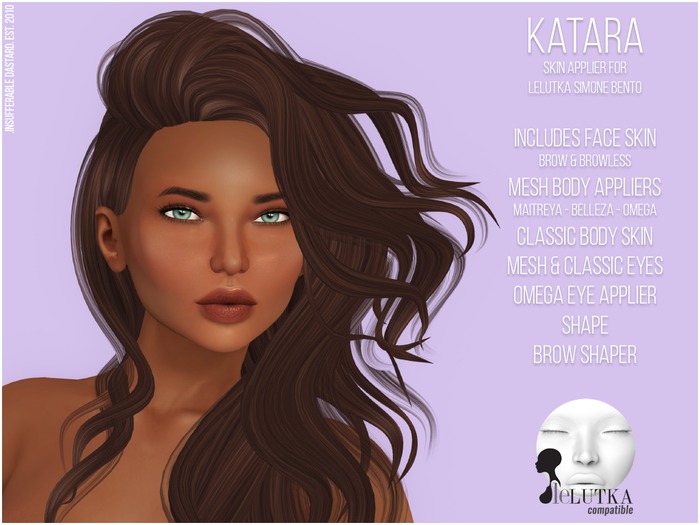 .ID. Katara / Lelutka Applier / Chocolate
