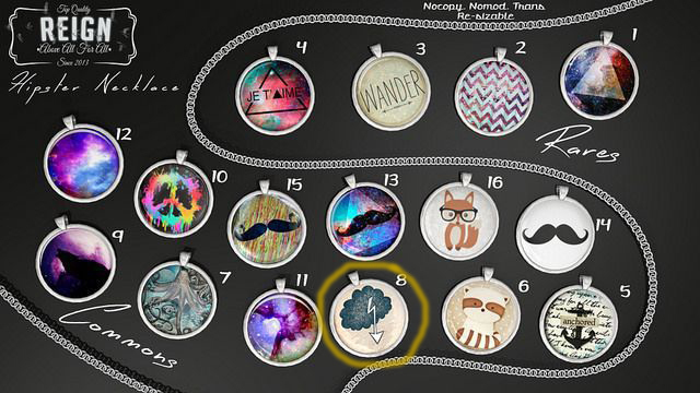 REIGN.- Hipster Necklaces- 8