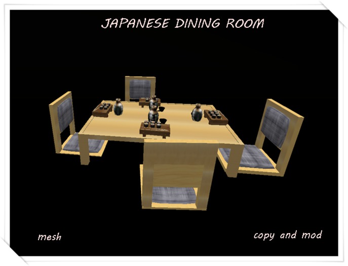 Japanese dining room