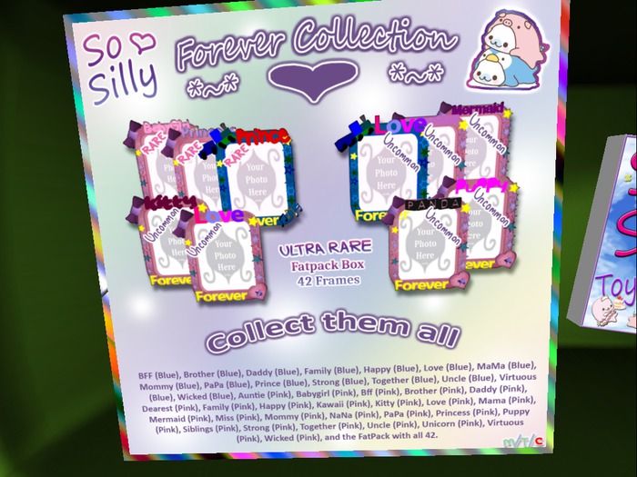 So Silly Forever Picture Frames (M)  - MaMa Boxed