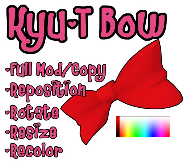 Kyu~T Bows [Free Gift]