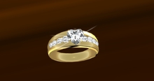TM Channel of Love Heart RH Ring - BENTO
