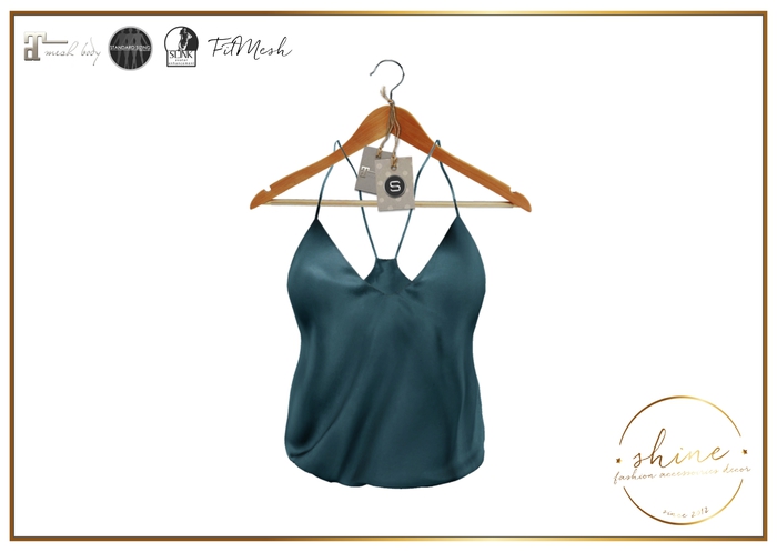 shine by [ZD] - "Shae" Silk Top - 