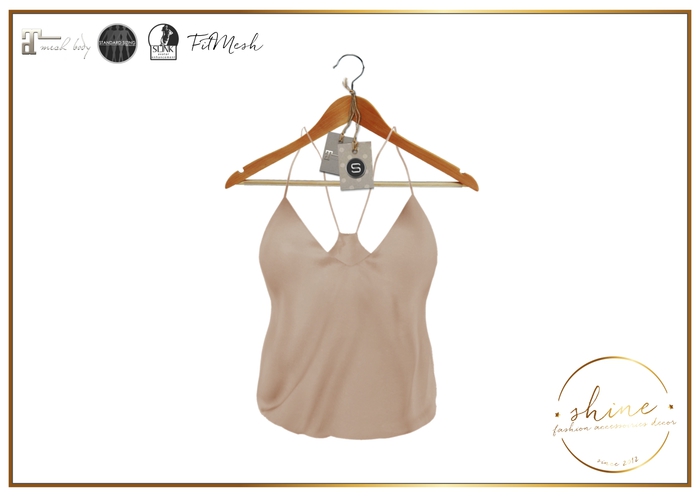 shine by [ZD] - "Shae" Silk Top - 