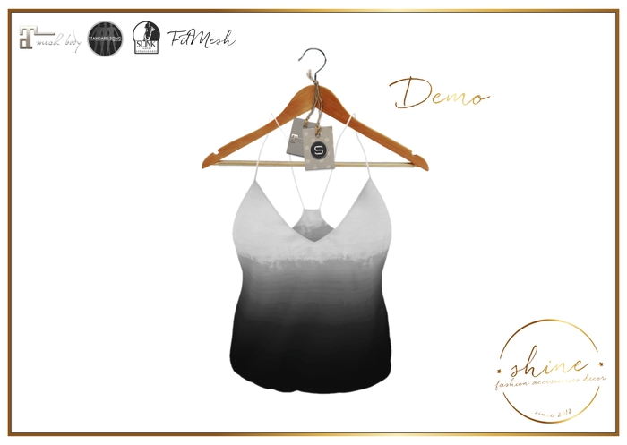 shine by [ZD] - "Sybbie" Dip-Dye Top - Demo