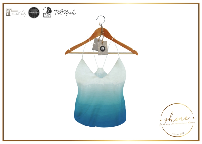 shine by [ZD] - "Sybbie" Dip-Dye Top - 