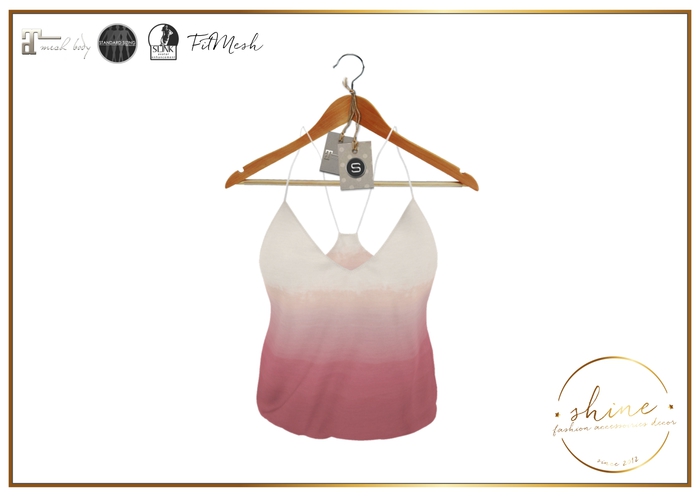 shine by [ZD] - "Sybbie" Dip-Dye Top - 