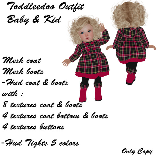 Toddleedoo Coat & boots Solene