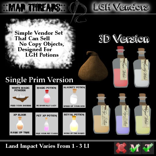 LGH Potion Vendor Set