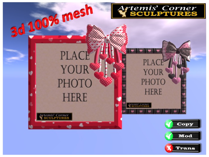 *AC* Valentine picture frame