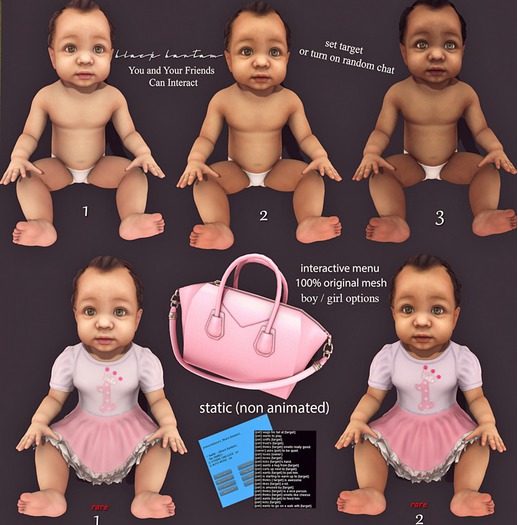 *[Black Bantam] My Little Toddler Girl 01 RARE