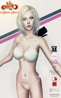 Second Life Marketplace - Perfection ~ Mia (Autumn Spice 2) -HUD ADD ME-