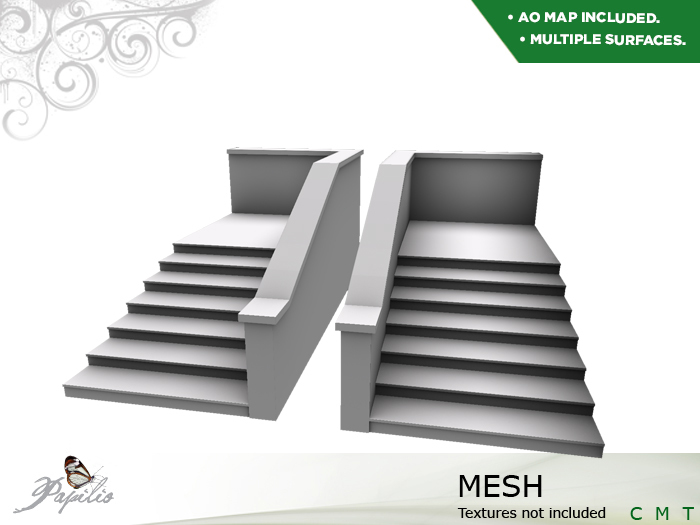 .:Papilio:. Side Stairs - Fullperm Mesh