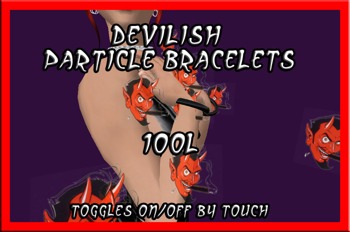devilish particle bracelets
