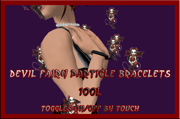 devil fairy particle bracelets