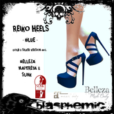 BLASPHEMIC - REIKO HEELS - BLUE