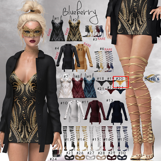 #18 Blueberry / Show Time / Maitreya - Panties *Famous*