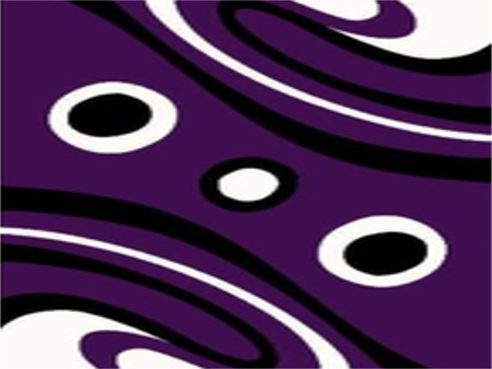 Abstract purple white blac area Rug 