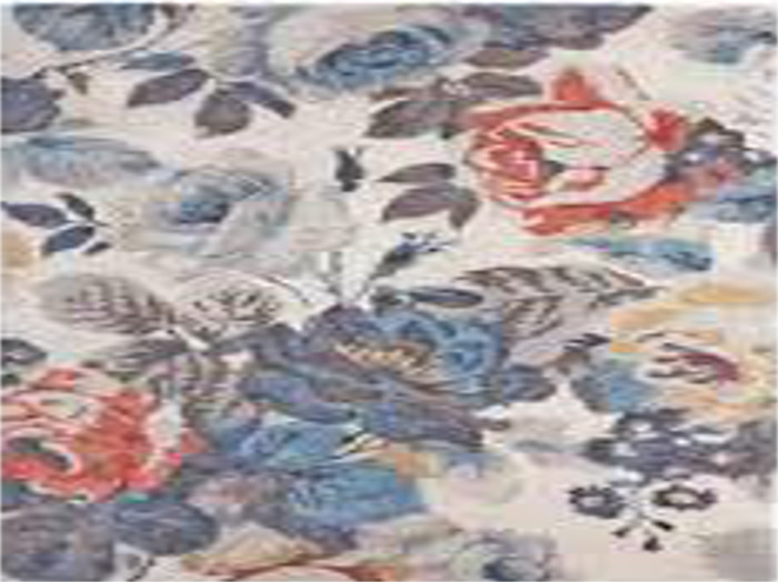A red roes Rug