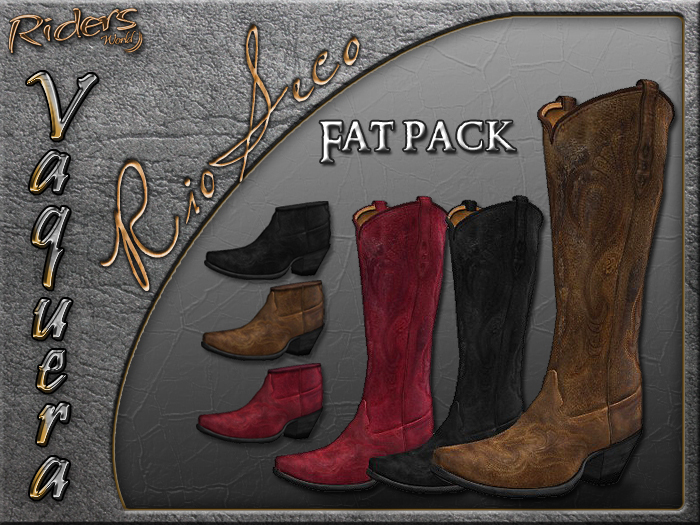 Riders  - Vaquera Boots - RioSeco FatPack