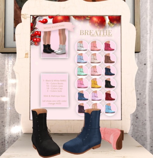 [BREATHE]-Satomi Boots-Mikado Yellow