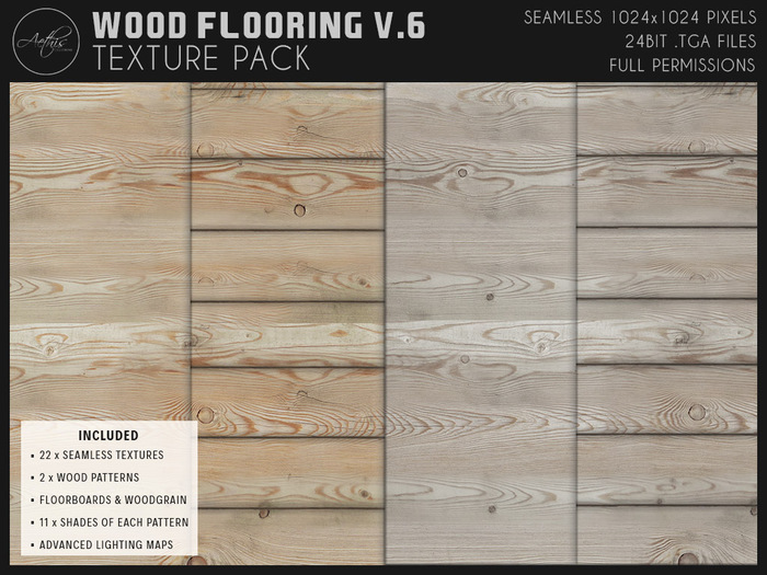 [AC] Seamless Wood Flooring V.6 Textures Pack