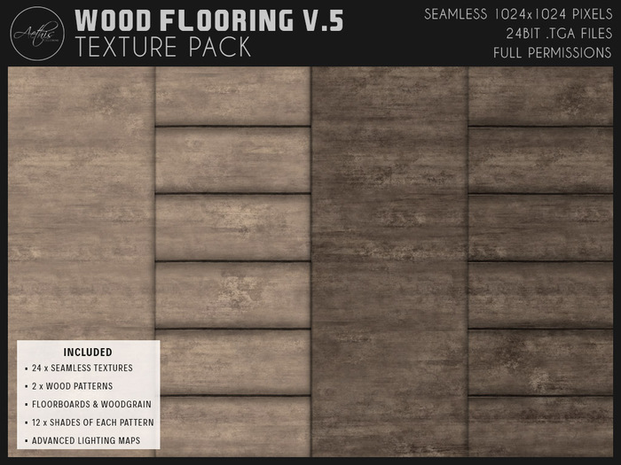 [AC] Seamless Wood Flooring V.5 Textures Pack