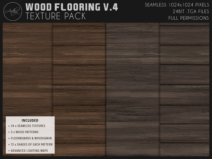 [AC] Seamless Wood Flooring V.4 Textures Pack