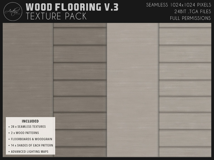 [AC] Seamless Wood Flooring V.3 Textures Pack
